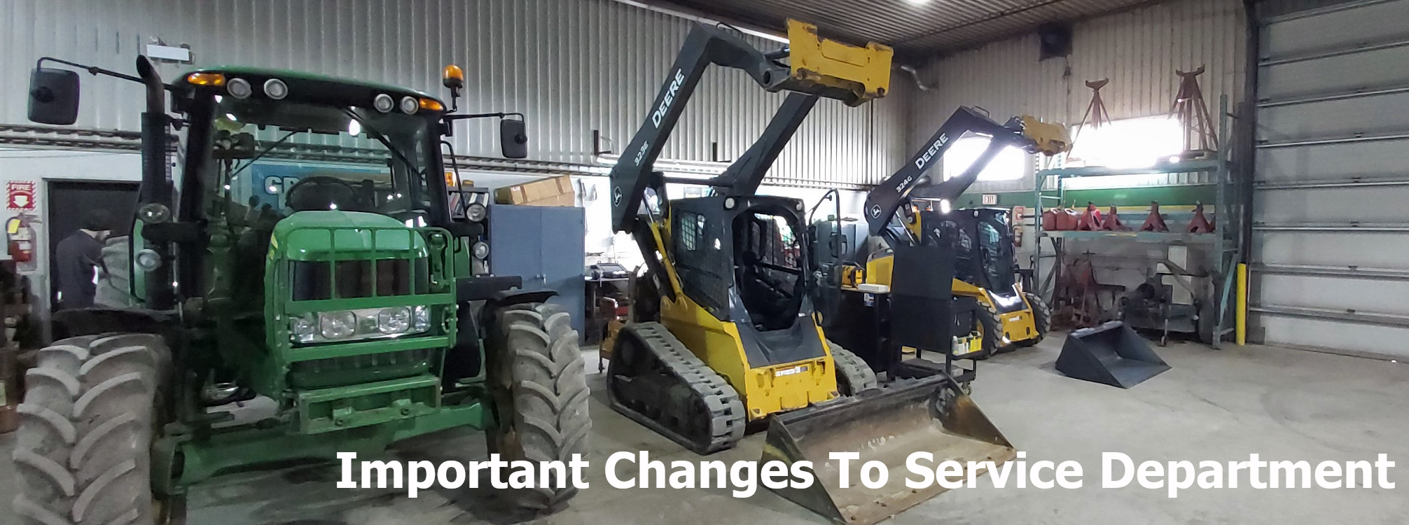 Important Changes To Service Department